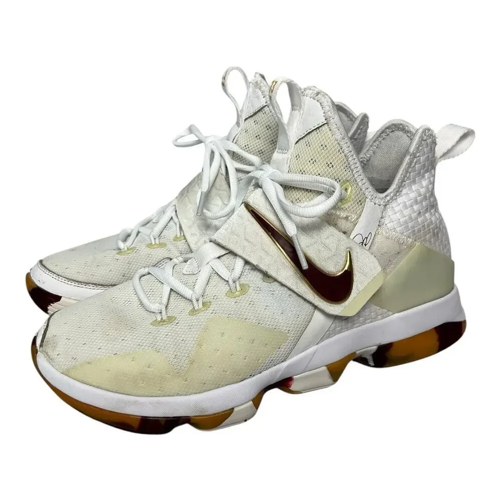 Nike LeBron 14 “White Wine” 852405-104 Basketball Shoes Sz 8